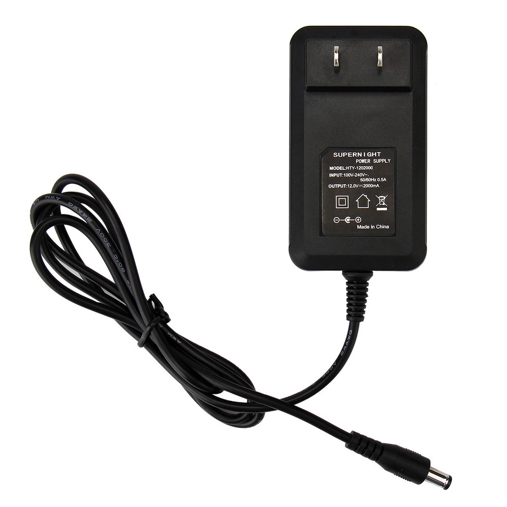 AC 100V-240V To 12V 2A 24W Switching Adapter 5050/3528 LED Strip Power Supply