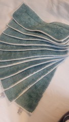 10 pcs! 18″ Microfiber Mop Replacement Pads Head Medline Commercial SLIGHTY USED