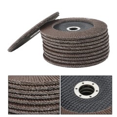 7″ x 7/8-Inch T29 Flap Discs 40 Grit Flapper Wheel for Angle Grinder 10 Pcs