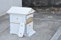 7x Upgraded Auto Honey Beehive Bee hive Frames + Auto Bee House + Hive Stand