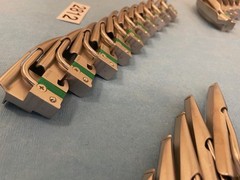 MIXED LOT 35X Laryngoscope Blades Greenline, Emerald Rusch MIL, MAC, WIS 0 1 3 4