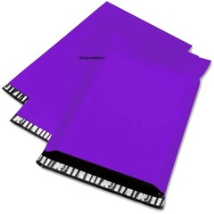 100 14.5×19 PURPLE Poly Mailers Shipping Envelopes Couture Boutique Quality Bags