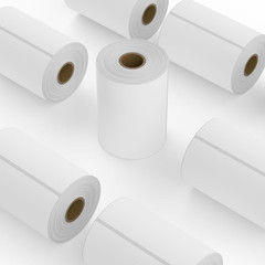 4X6 Blank Direct Thermal Shipping Labels, 250 Labels per Roll, 6 Rolls, 1500 Lab