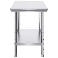 Stainless Steel Work Table 24x36in Commercial Kitchen Equipment Food Prep Table