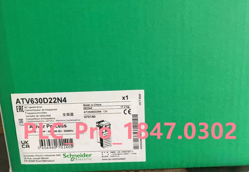 ATV630D22N4 1PCS New Schneider ATV630D22N4 frequency converter Fast delivery #S