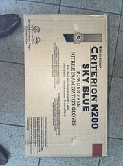 CRITERION N200 Powder-free Nitrile Exam Gloves SMALL 200/box Case of 10 Boxes