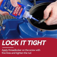 ThreadLocker 242 and 271, Thread Lock Medium and High Strength Lock Tight & Seal