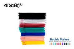 4×8 (4×7) Color Poly Bubble Mailers Shipping Mailing Padded Bags Envelopes
