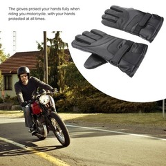 1Pair Winter Riding Heated Gloves Touch Screen Electric Gloves for Motorcycles