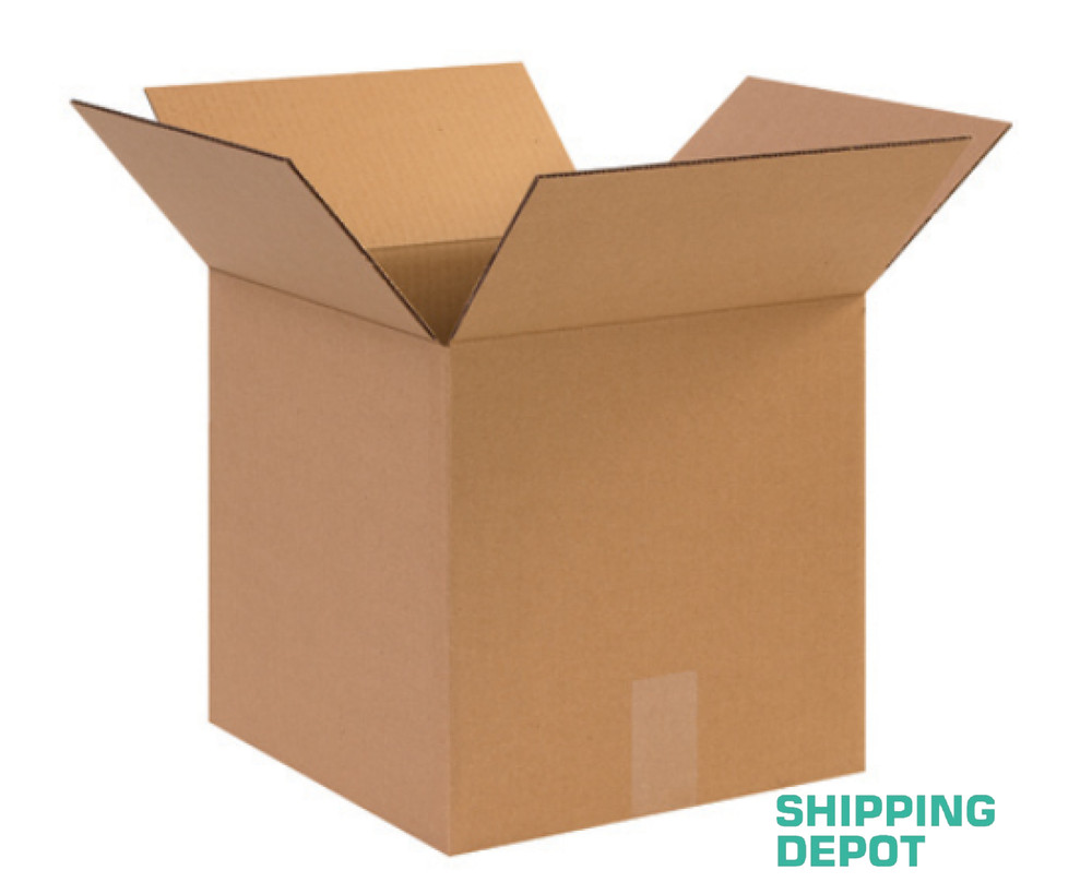 25 ~ 12x12x12″ Corrugated Kraft Cardboard Cartons Shipping Packing Cube Boxes
