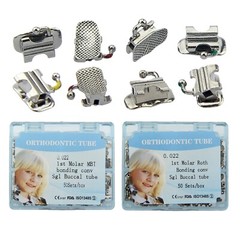 tubos de ortodoncia Dental Orthodontic Molar Tubes Buccal Tube Roth MBT 022 1st