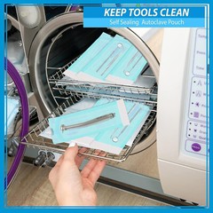 200 Self Sterilization Pouches Pouch Autoclave Sterilizer Bag Dental Tattoo Nail