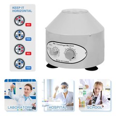 800-1 Electric Centrifuge Machine Lab Medical Practice 110V 4000 rpm 20ml x 6