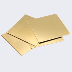 Brass Sheet DIY Metal Plate 0.5/0.8/1/1.2/1.5/2/2.5/3/4/5mm Thick Various Sizes