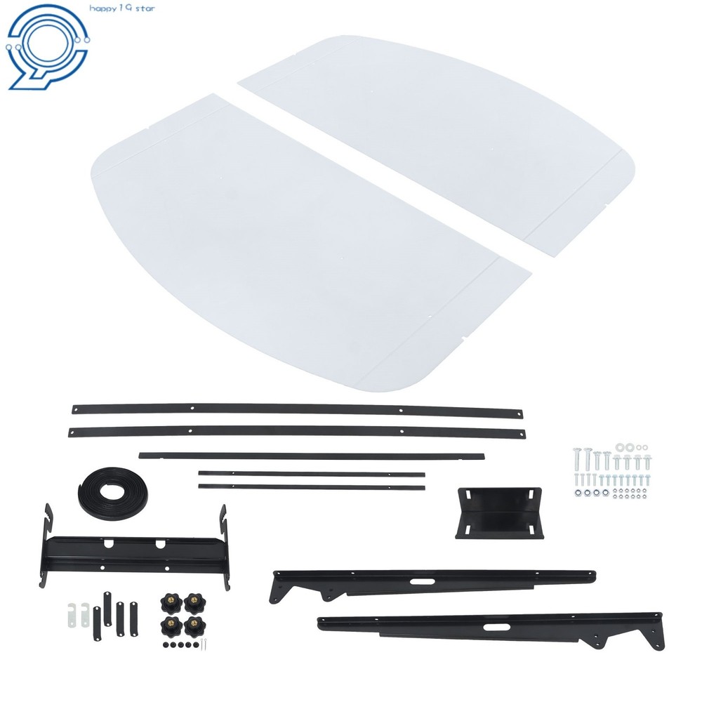 52″ X 52″ For ROPS White Tuff Top Tractor & Mower Canopy 2″ x 2″ or 2″ x 3″
