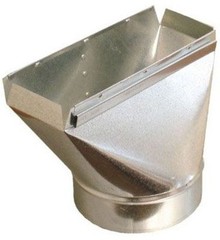 SNAPPY 5-206 Straight Stack Boot 5in 2.25x10in Galvanized