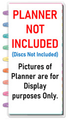 Bookshelf Love of Books Cover Set for use with Half Sheet Notebook Happy Planner