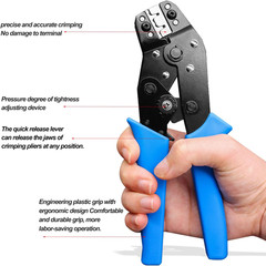 Taiss JST Crimping Tool with 580PCS JST PH Connector Kit 2.0Mm 2/3/4/5/6Pin Hous