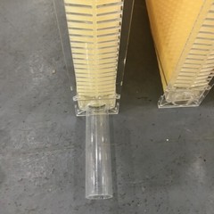 Upgraded 7 Auto Reap Honey Frame + Wooden Bee Hive House Comb Beehive Box Kit