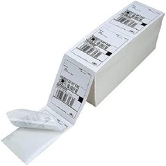 8000 Fanfold 4×6 Direct Thermal Labels. Shipping / Barcode Labels for Zebra UPS