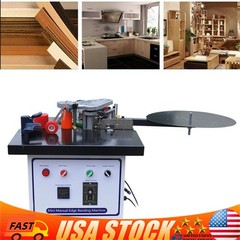 Woodworking Edge Bander Machine Self Cutting Double Gluing Edge Banding Machine