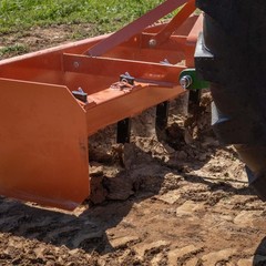 Titan Attachments 3 Point 6FT Rear Box Blade Scraper Grader, Cat 0 and 1