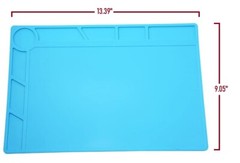 Anti-Static Heat Insulation Silicone Soldering Repair Mat Phone PC Work Desk Pad
