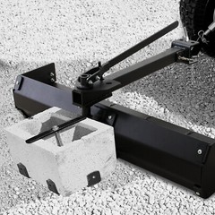 42″ Tow Behind Box Scraper Lawn Tractor Attachments, Box Blade Hitch Tow for ATV