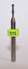 (5) 1/16″ (.0625″) CARBIDE END MILL 2 FLUTE KYOCERA 1600.0625.250
