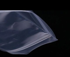 WHITE BLOCK HEAVY DUTY 2 Mil Clear Zip Seal Bags Reclosable Top Lock Plastic