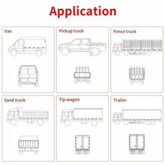 Conspicuity Tape DOT-C2 Approved Reflective Trailer Red White 2”x50’ /1 Roll