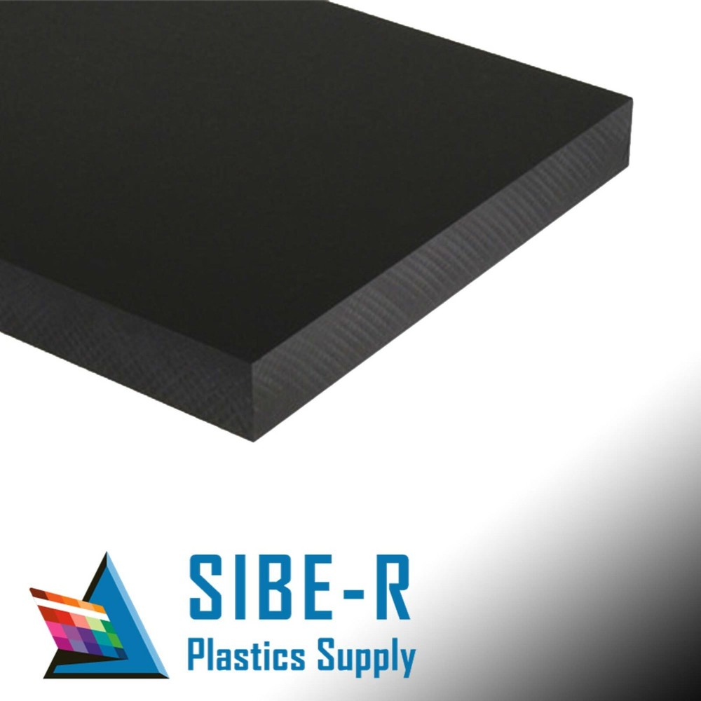 HDPE SHEET BLACK 1/8″ x 16″ x 16″ High Density Polyethylene