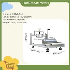 Water Absorption Testing Tool Meter for Paper Cardboard Anti-corrosion