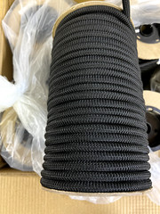 100′ x 3/8″ Shock Cord Elastic Stretch BUNGEE Truck Tarp Tie Down BLACK 100 ft