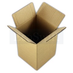 1-200 4x4x6 “EcoSwift” Cardboard Packing Mailing Shipping Corrugated Box Cartons