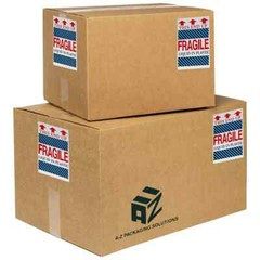 3″x5″ Fragile Labels for Shipping (1 Roll, 500 Labels), Fragile Liquid in Pla…