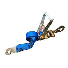 USA 2″ x 8′ Off-Road Ratchet Tie Down Strap Snap Hook Car Auto Hauler Tow Truck