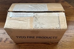 BOX OF 100! Tyco Style 20 Recessed Escutcheon White 1/2 in. Sprinkler 567054010
