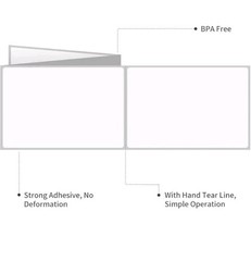 6000 4×6 Fanfold Thermal Shipping Labels UPS CERTIFIED / USPS fits most printers