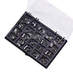 AZDENT Dental Orthodontic Buccal Tube 1st Molar w/ Bands Roth/MBT 022 16#-35# US