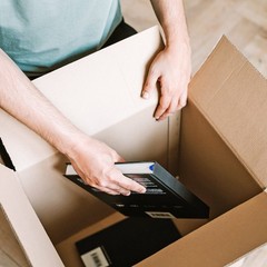 UOFFICE Corrugated Boxes 16 x 12 x 12″ Bundle of 25 Shipping Boxes