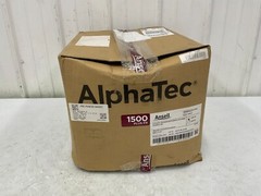 ALPHATEC – 68-1500 PLUS FR (Case of 25) Coveralls 4XL Blue,