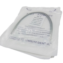 Alambre de Arco Rectangular Niti Activado Térmicamente para Ortodoncia