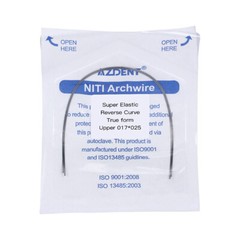 Dental Ortho Super Elastic Arch Wire NITI Reverse Curve Round/Rectangular True