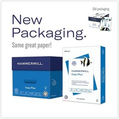 Hammermill Copy Plus 8.5″ x 11″ Printer Paper, 20 lb 92 Bright White 5000 Sheets