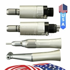 NSK Style Dental Low Speed Handpiece Contra Angle Straight Air Motor 2/4H YX4