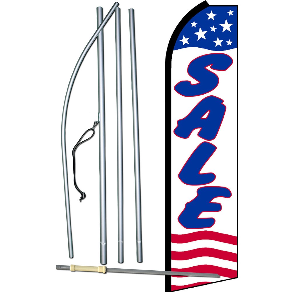 Sale Stars/Stripes Swooper Flag Kit
