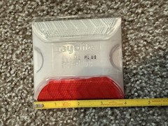 50 PACK, Rayolite Arc Plus RS-PLUS 4″ Reflective Pavement Markers Red & White