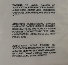 300 6×9 Self Seal Suffocation Warning Clear Poly Bags 1.5 mil Free Shipping