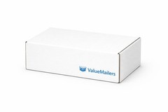 100 – 7 x 4 x 2 White Corrugated Shipping Mailer Packing Box Boxes